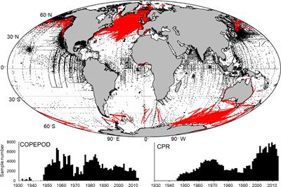 Using ecological partitions to assess zooplankton biogeography and seasonality